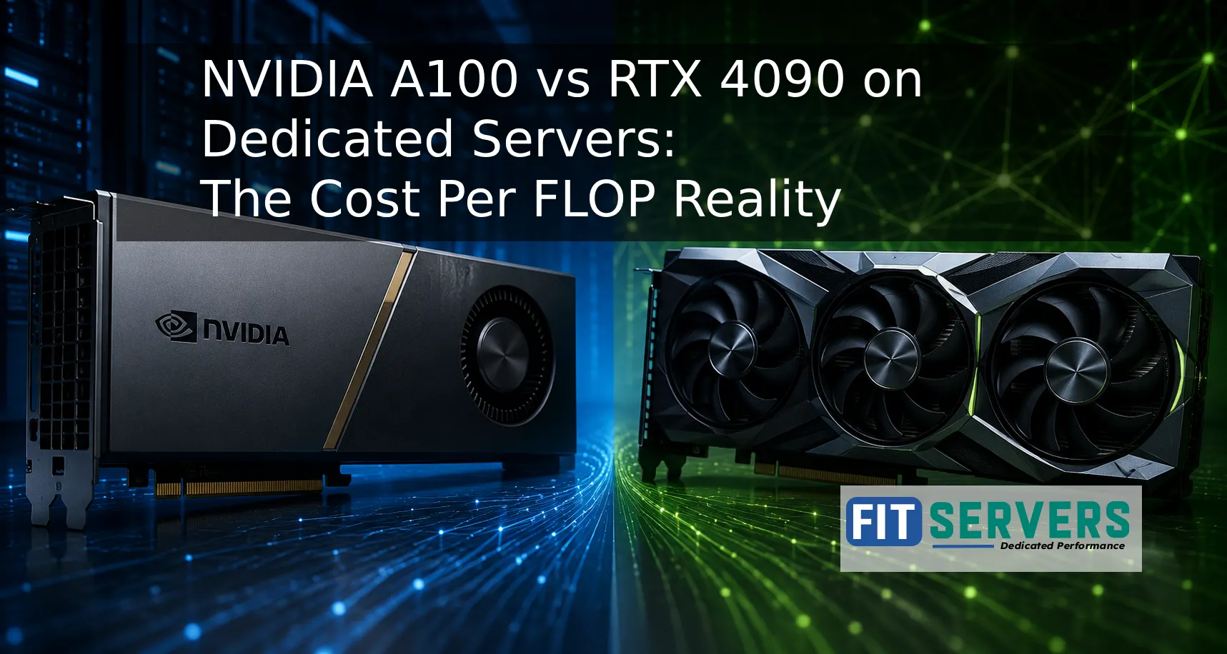 NVIDIA A100 vs RTX 4090 for AI Workloads: The Cost Per FLOP Reality