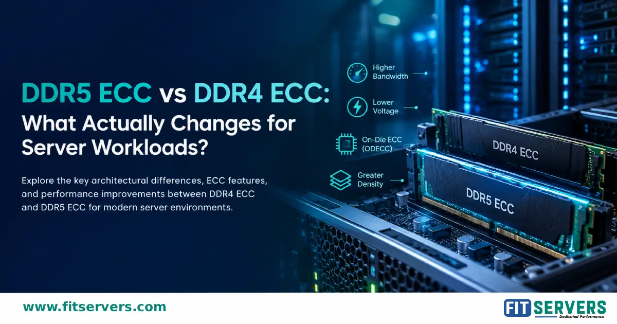 DDR5 ECC vs DDR4 ECC: Server Memory Differences Explained