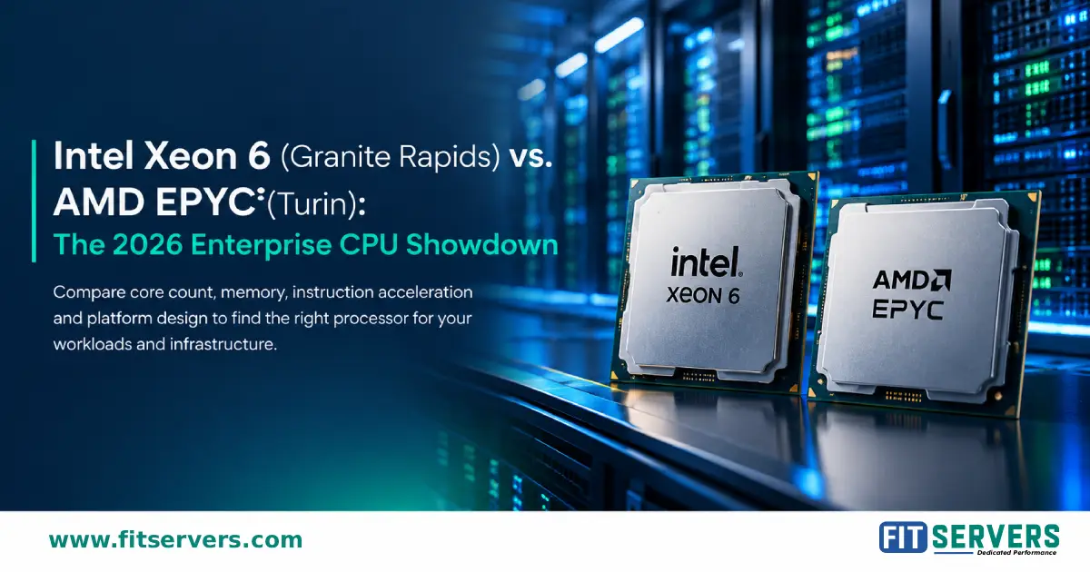 Intel Xeon 6 vs AMD EPYC Turin: 2026 Server CPU Comparison